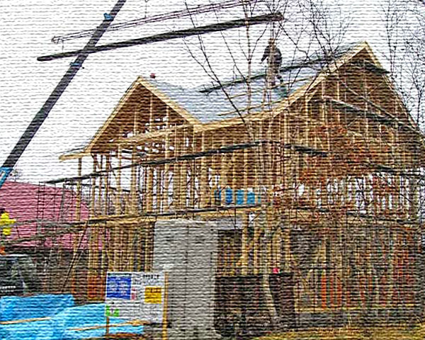 新築住宅屋根工事