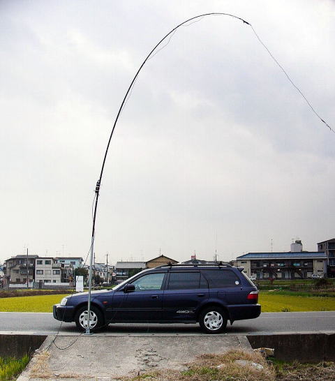 釣り竿アンテナ